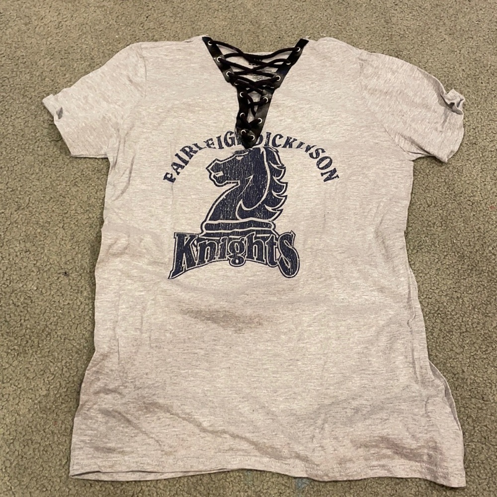 Cute Fairleigh Dickinson Lace-Up Tee
